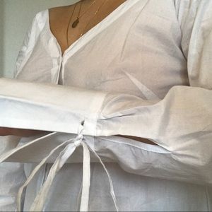 Over the Shoulder Button down